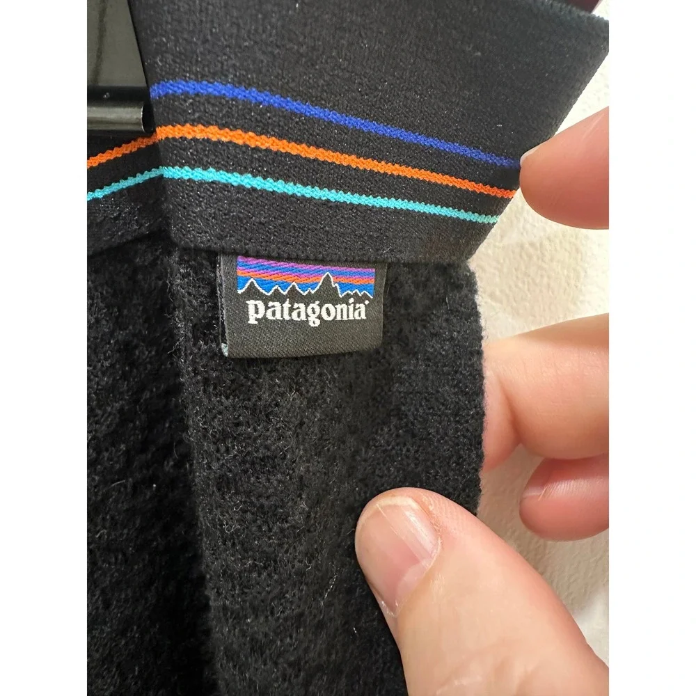 Patagonia Capilene Air Mens XXL Black Merino Wool Base Layer Leggings